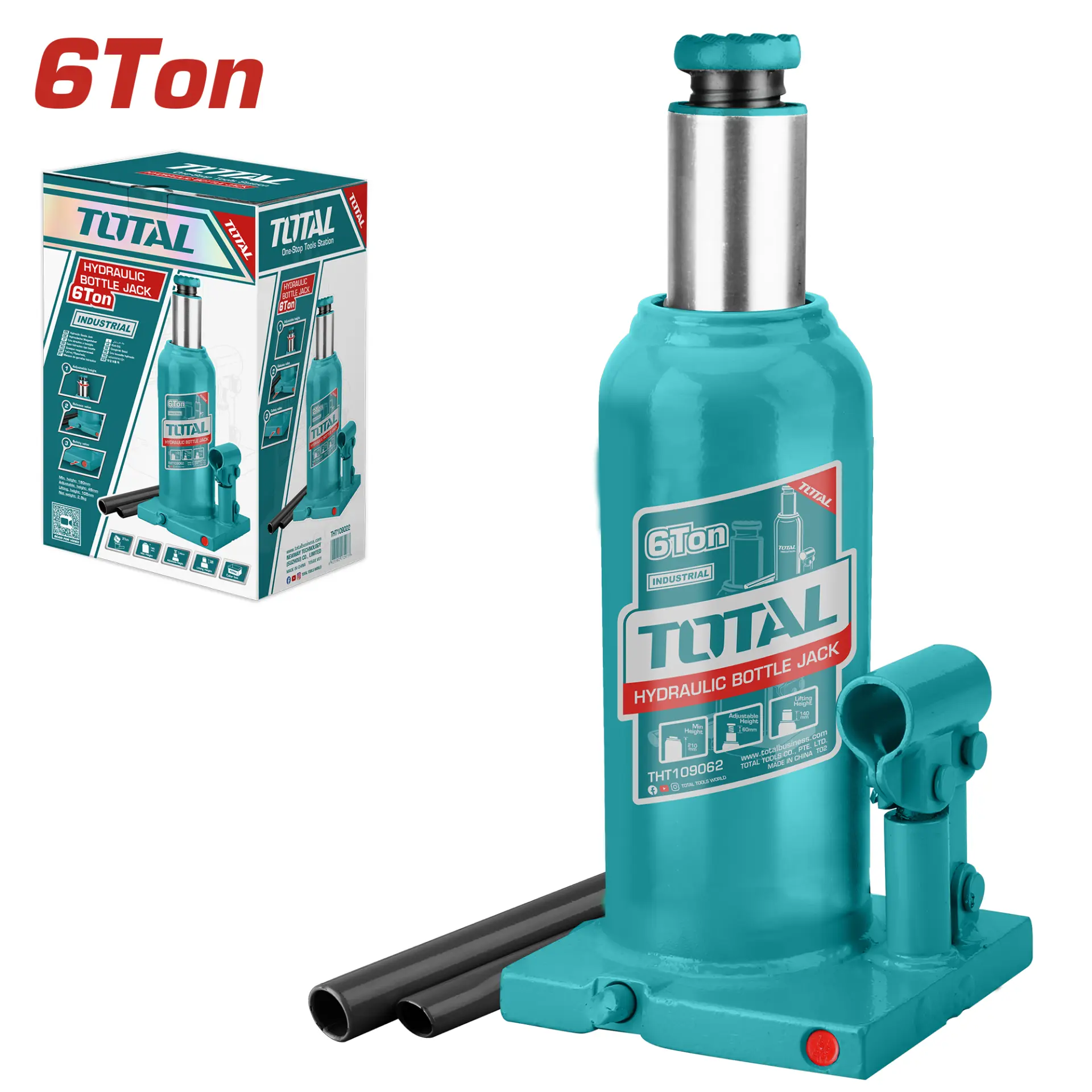 Hydraulic bottle jack 6ton THT109062