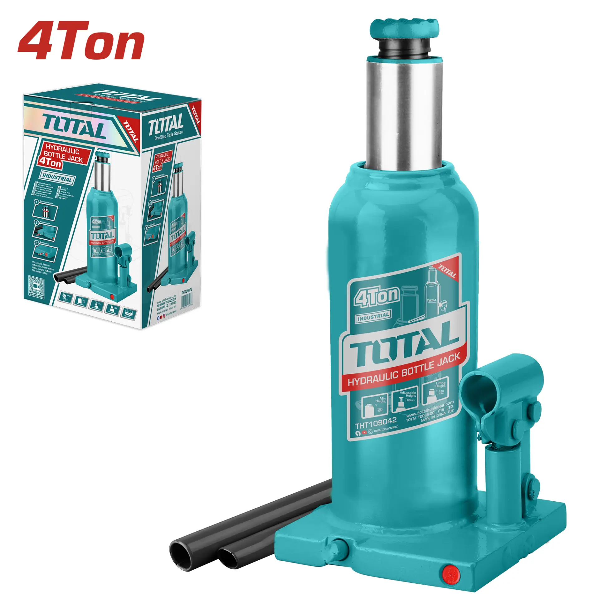 Hydraulic bottle jack 4ton THT109042