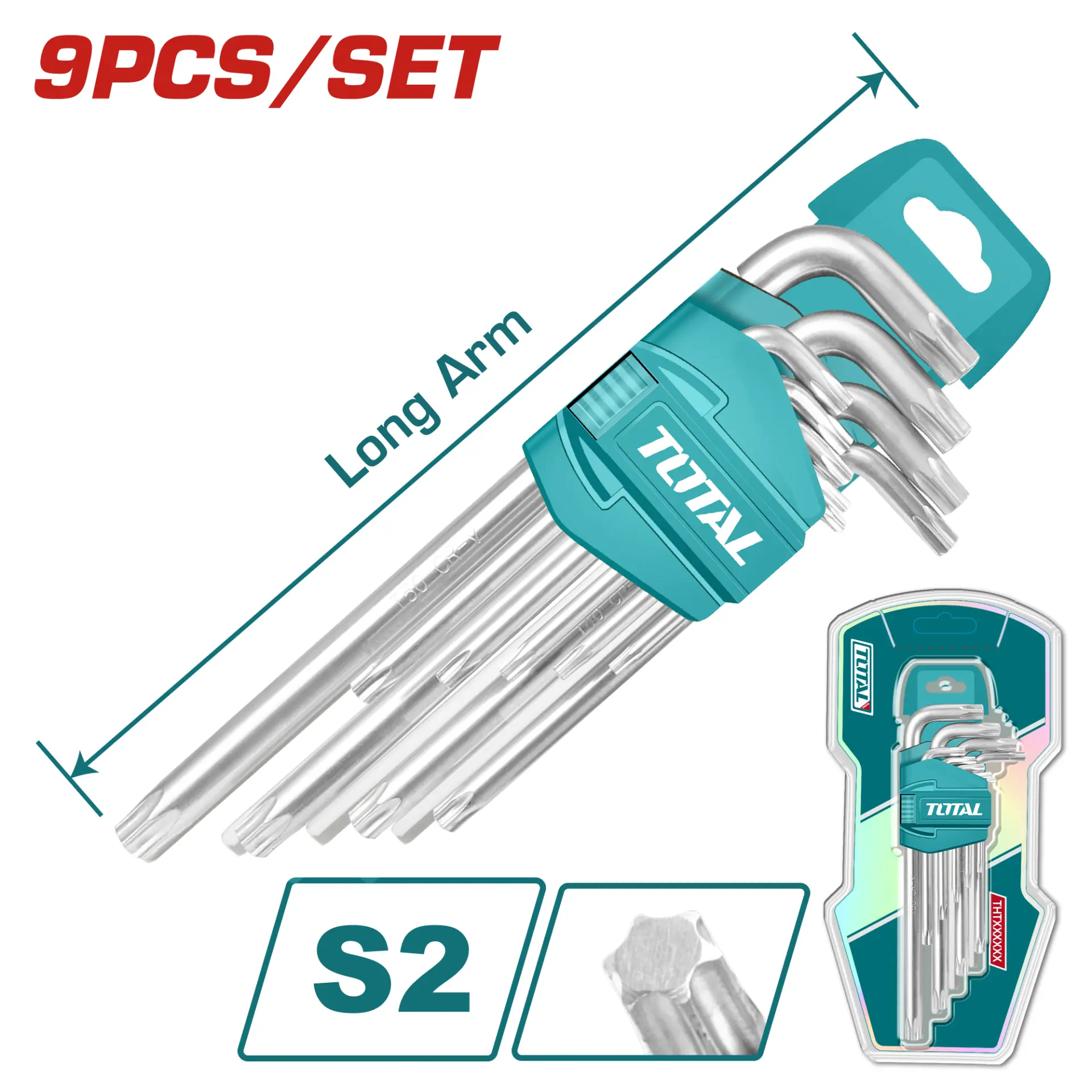 Torx key 9pcs set THT106392