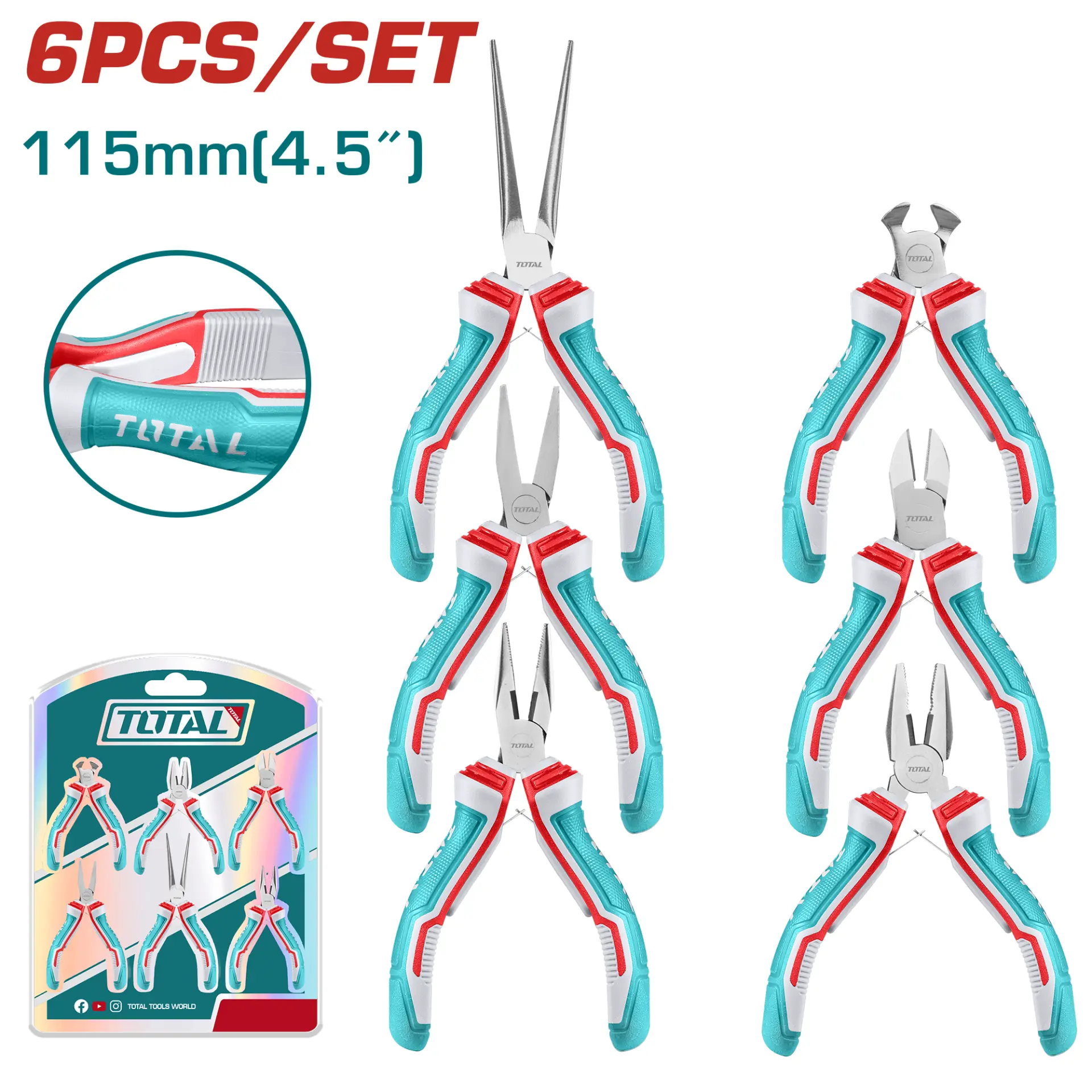 mini pliers 6 Pcs set THT1K0511
