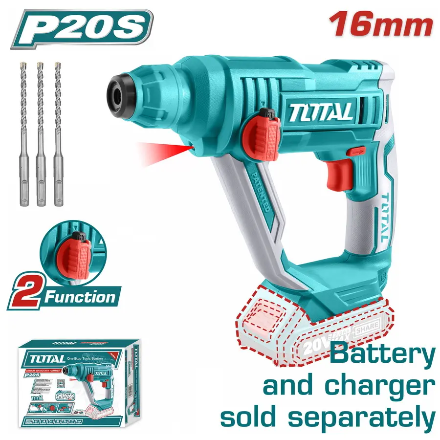 Lithium-Ion rotary hammer TRHLI1601