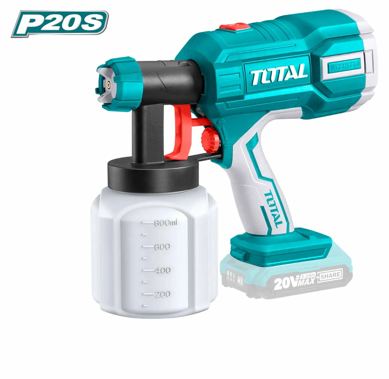 Lithium-Ion spray gun TSGLI2001