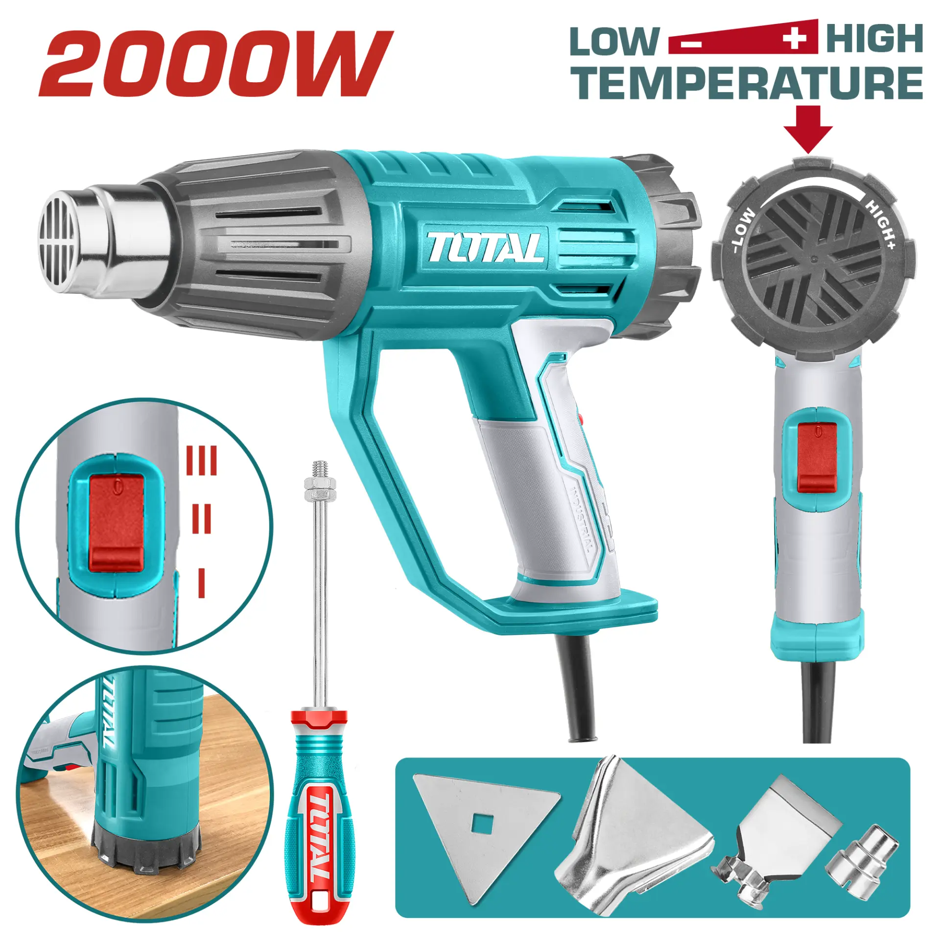 Heat gun 2000W TB20045