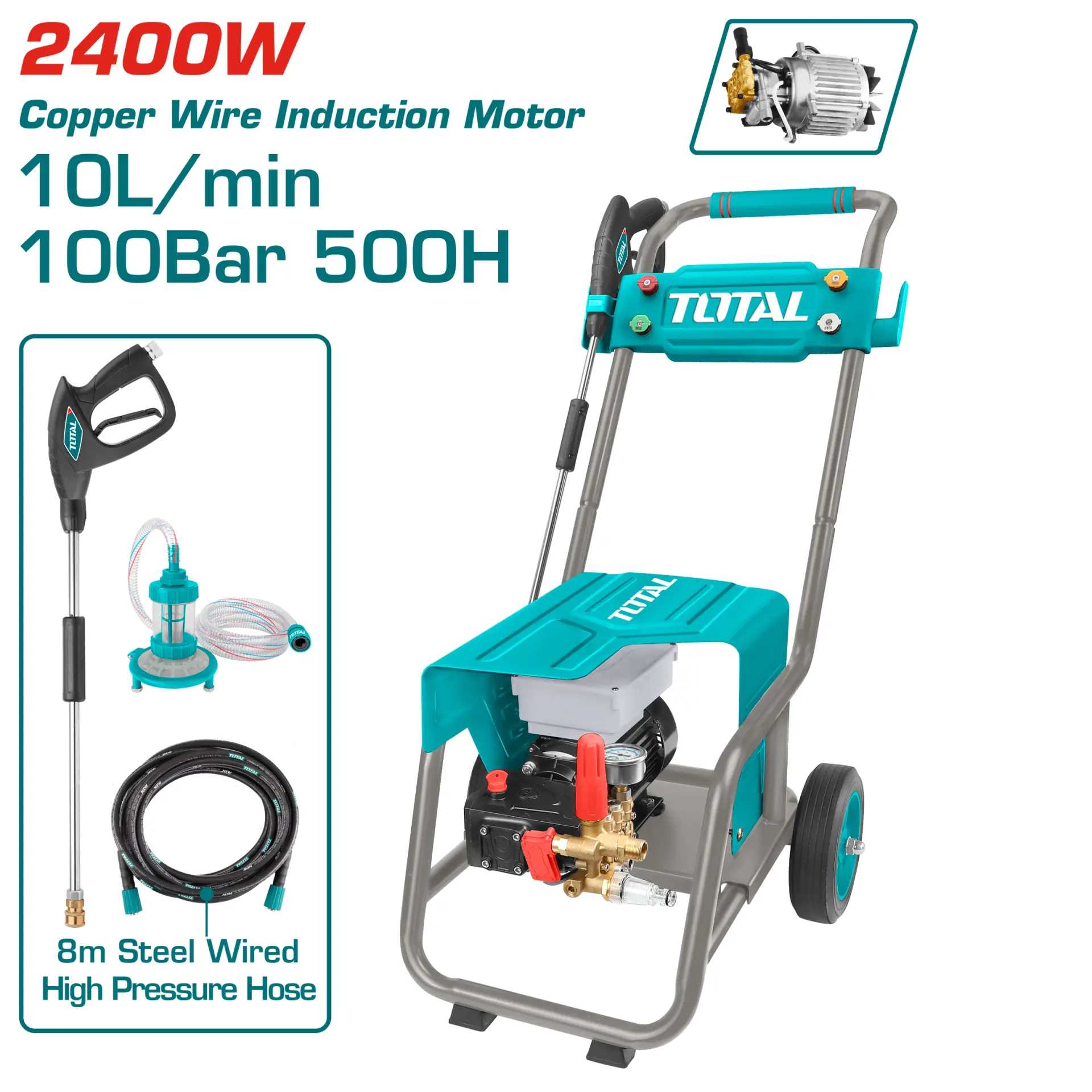 High pressure washer 2400W TGT11176