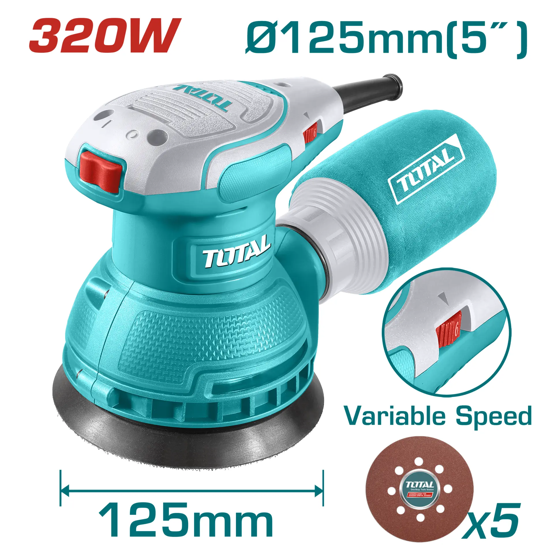 Rotary sander 320W TF2131256