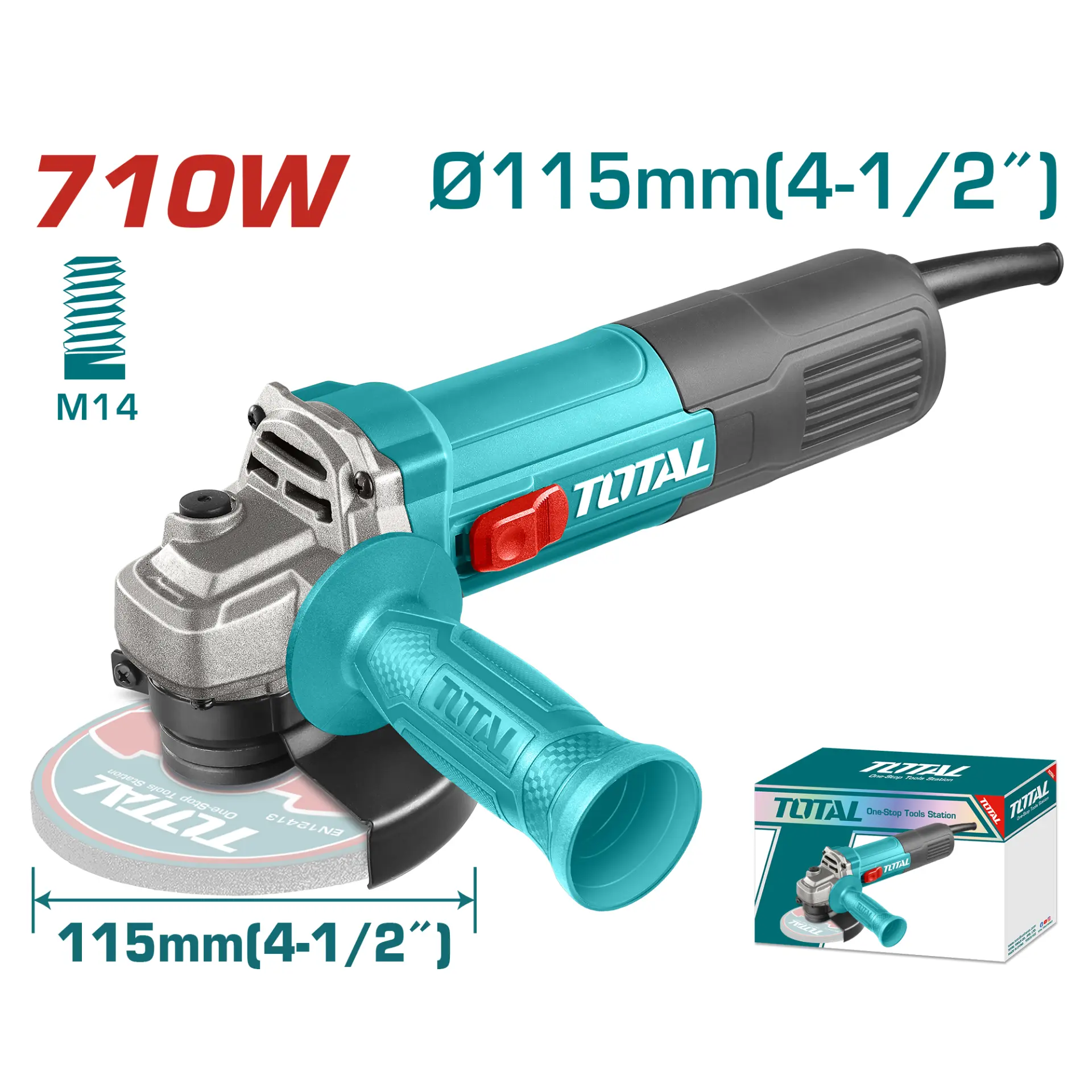 Angle grinder 710W TG10711576