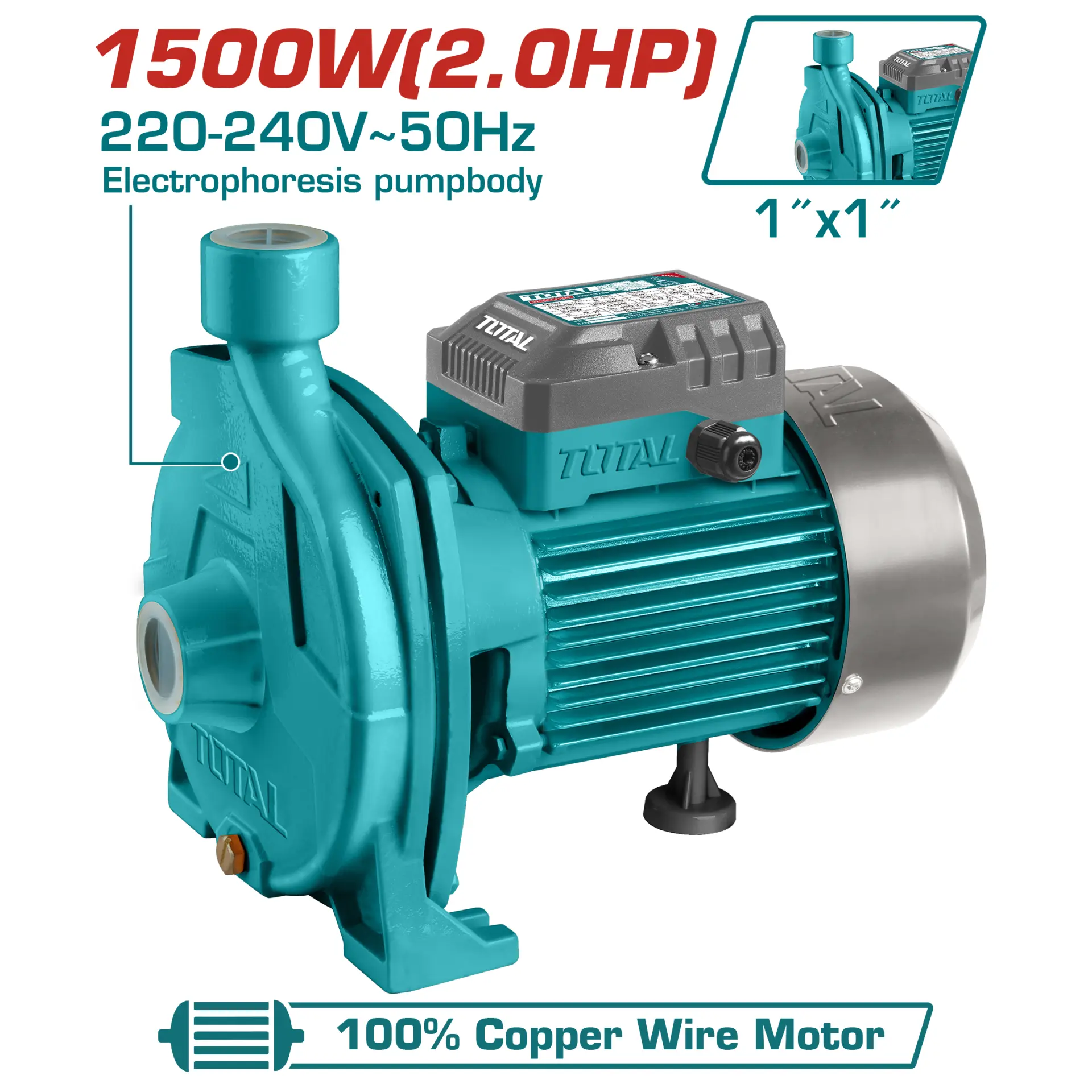 Water pump 2.HP TWP215006