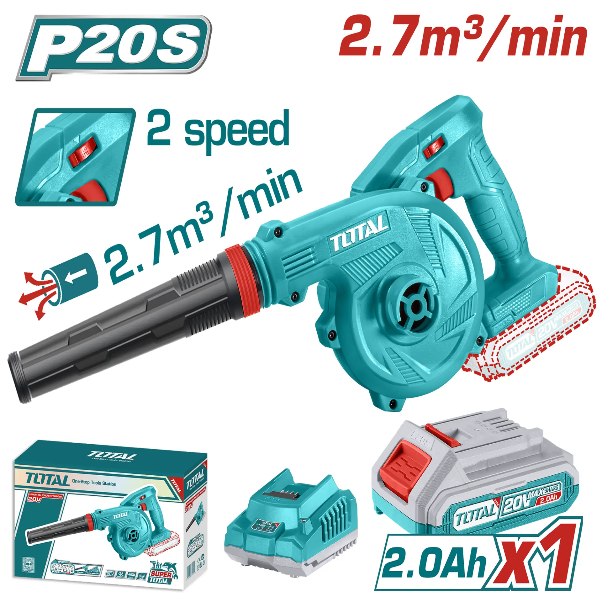 Lithium-Ion blower SET TABLI200181