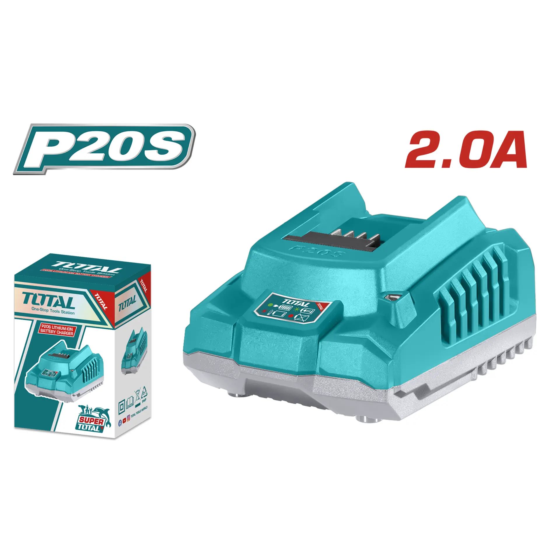 Fast intelligent charger 20V 2.0A TFCLI2001