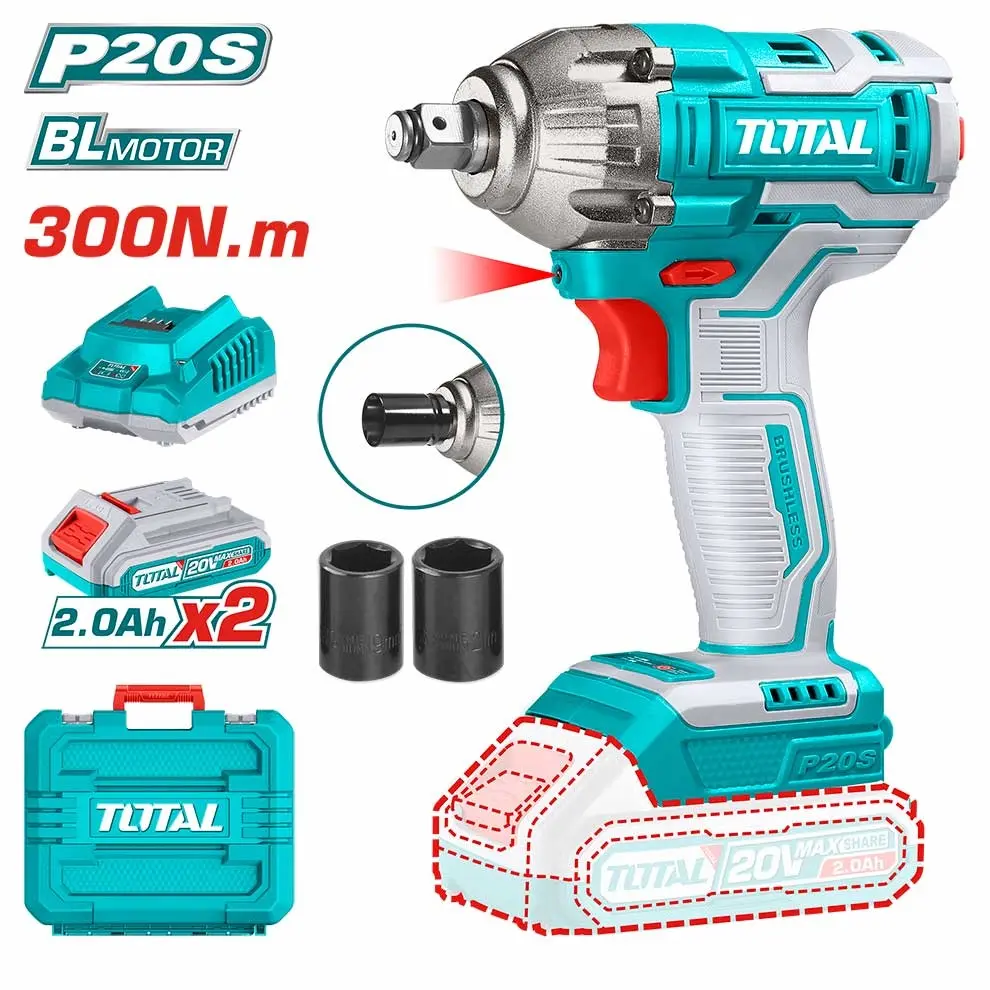 Lithium-Ion impact wrench TIWLI2038