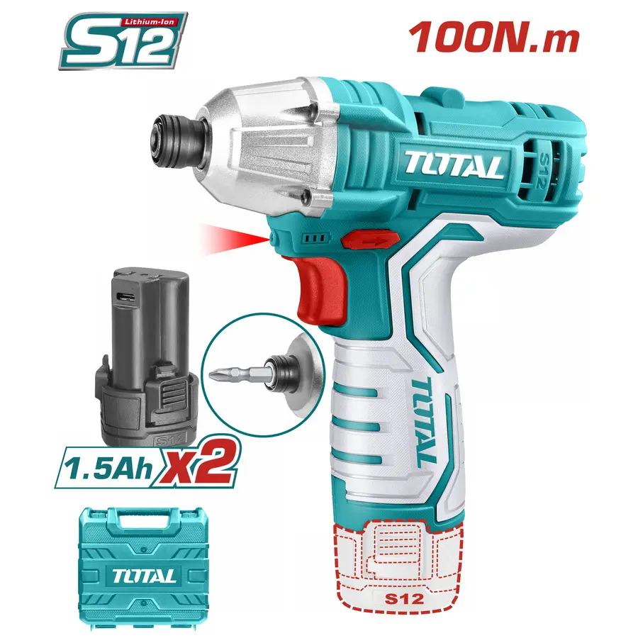 Lithium-Ion impact driver 12V TIRLI1201