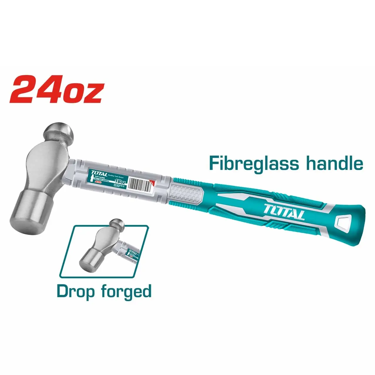 Ball pein hammer 24oz THT74246