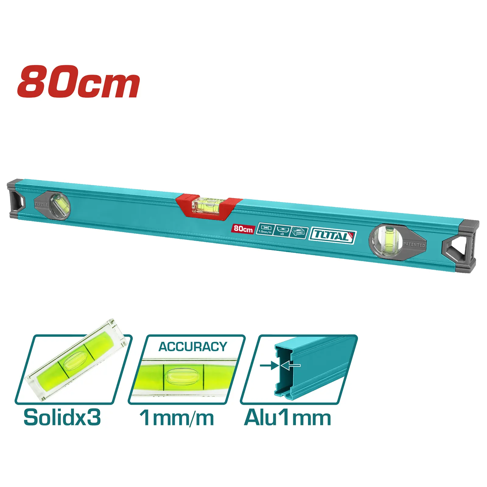 Spirit level 80cm TMT28016