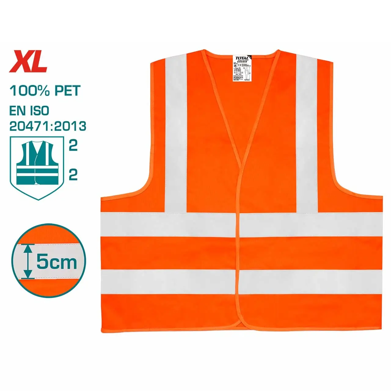 Reflection vest XL TSP503