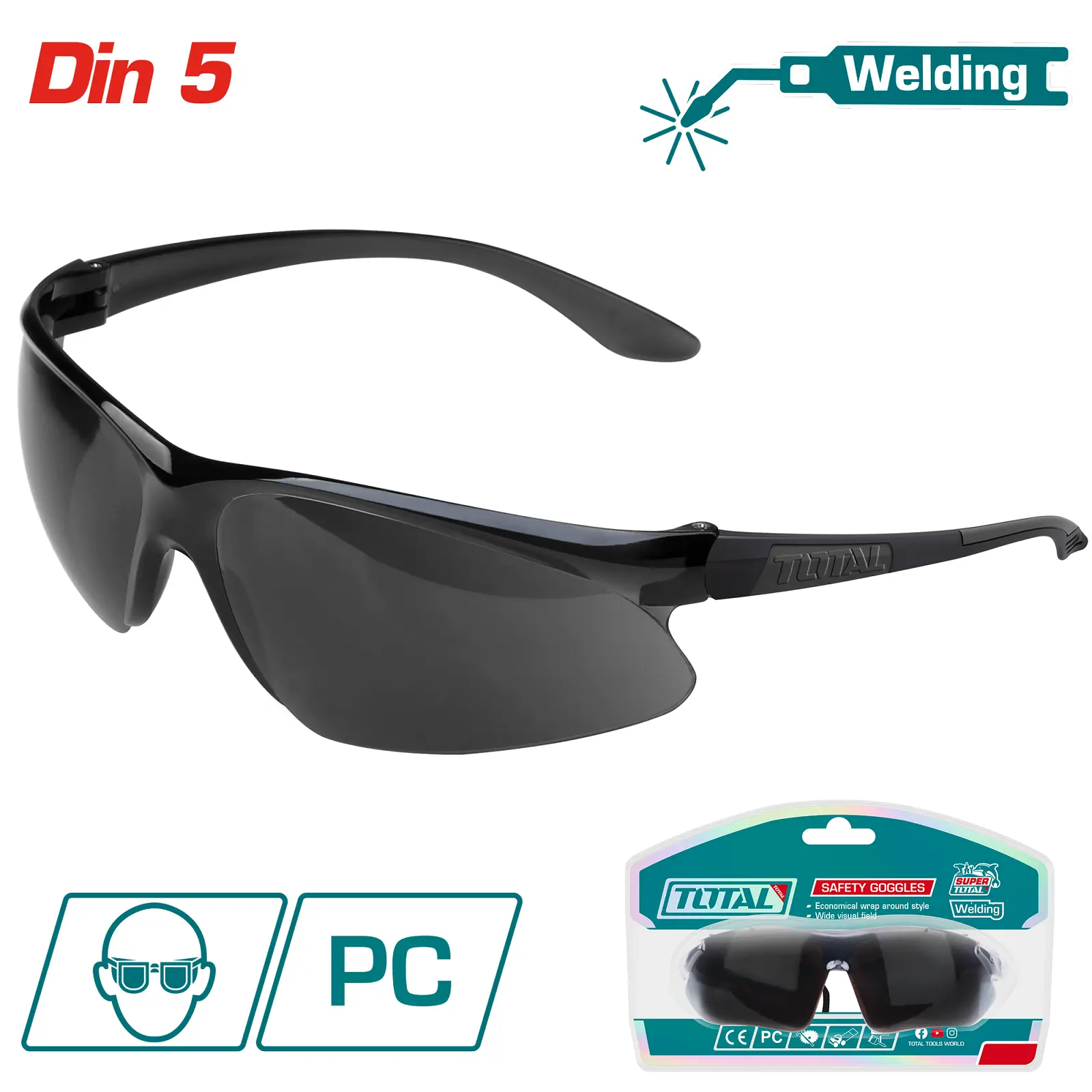 Safety goggles(Only for welding) TSP307
