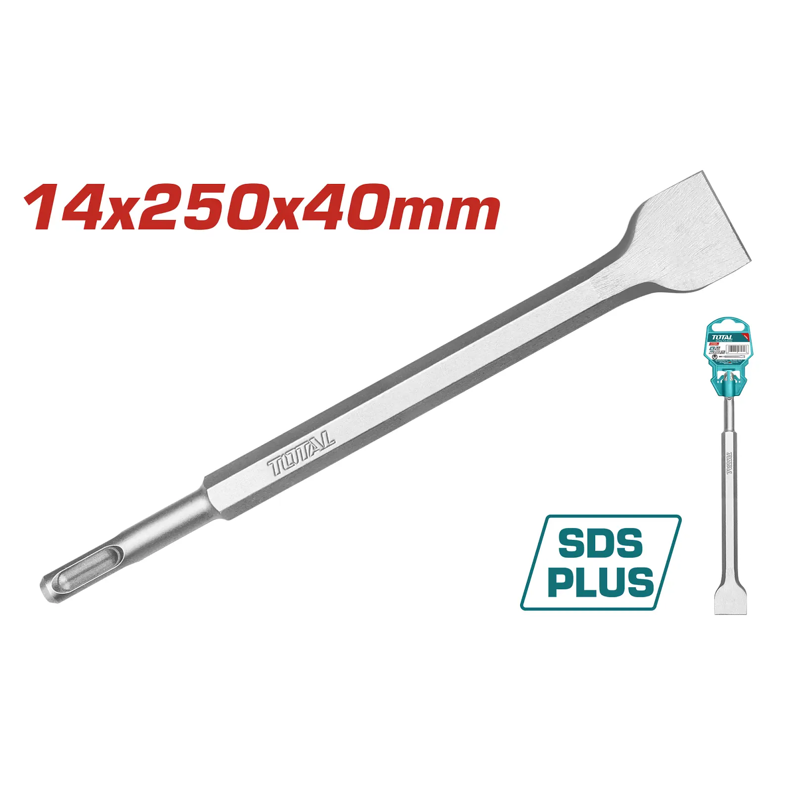 SDS plus flat chisel 14X250mm TAC15121412