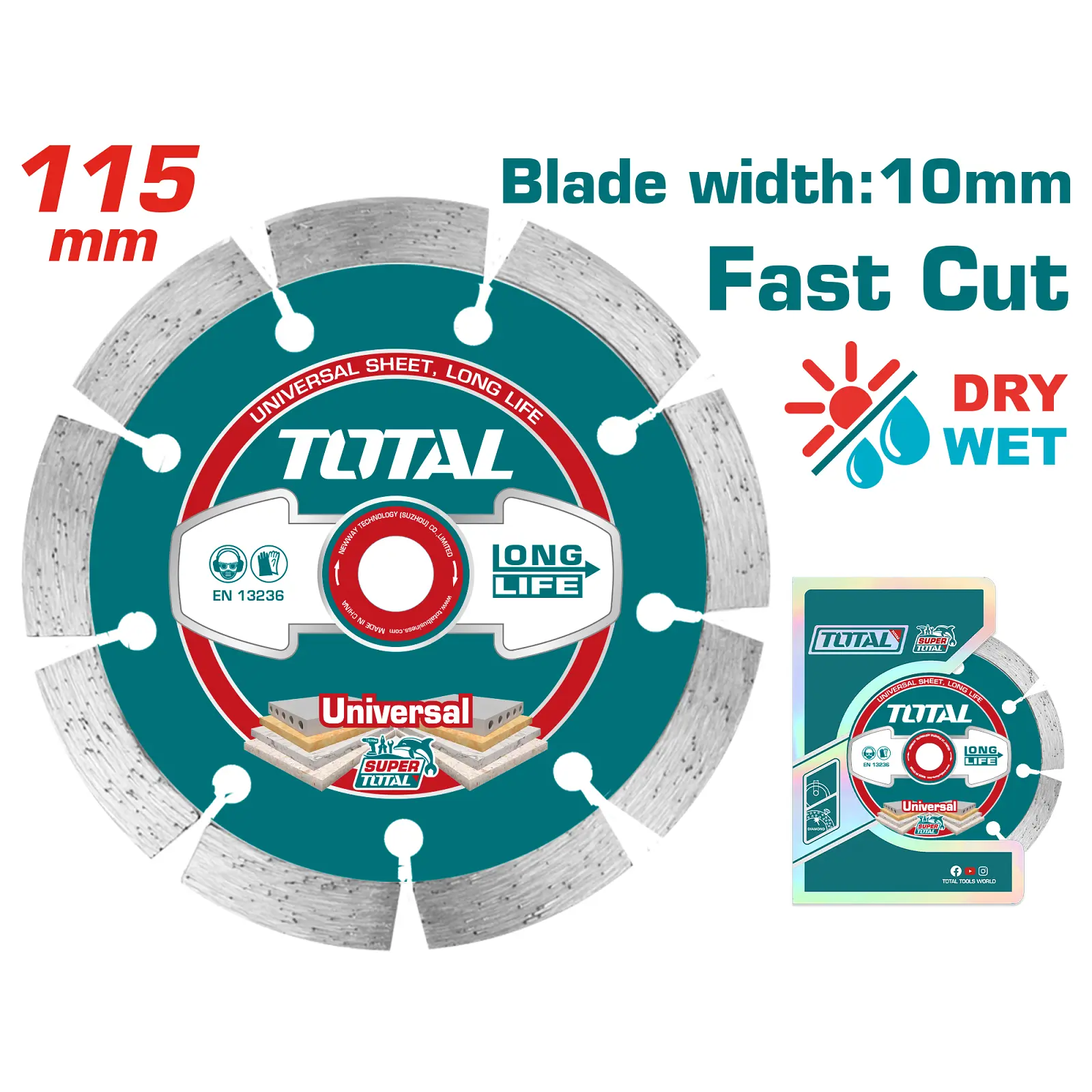 Dry diamond disc 115mm TAC2111153
