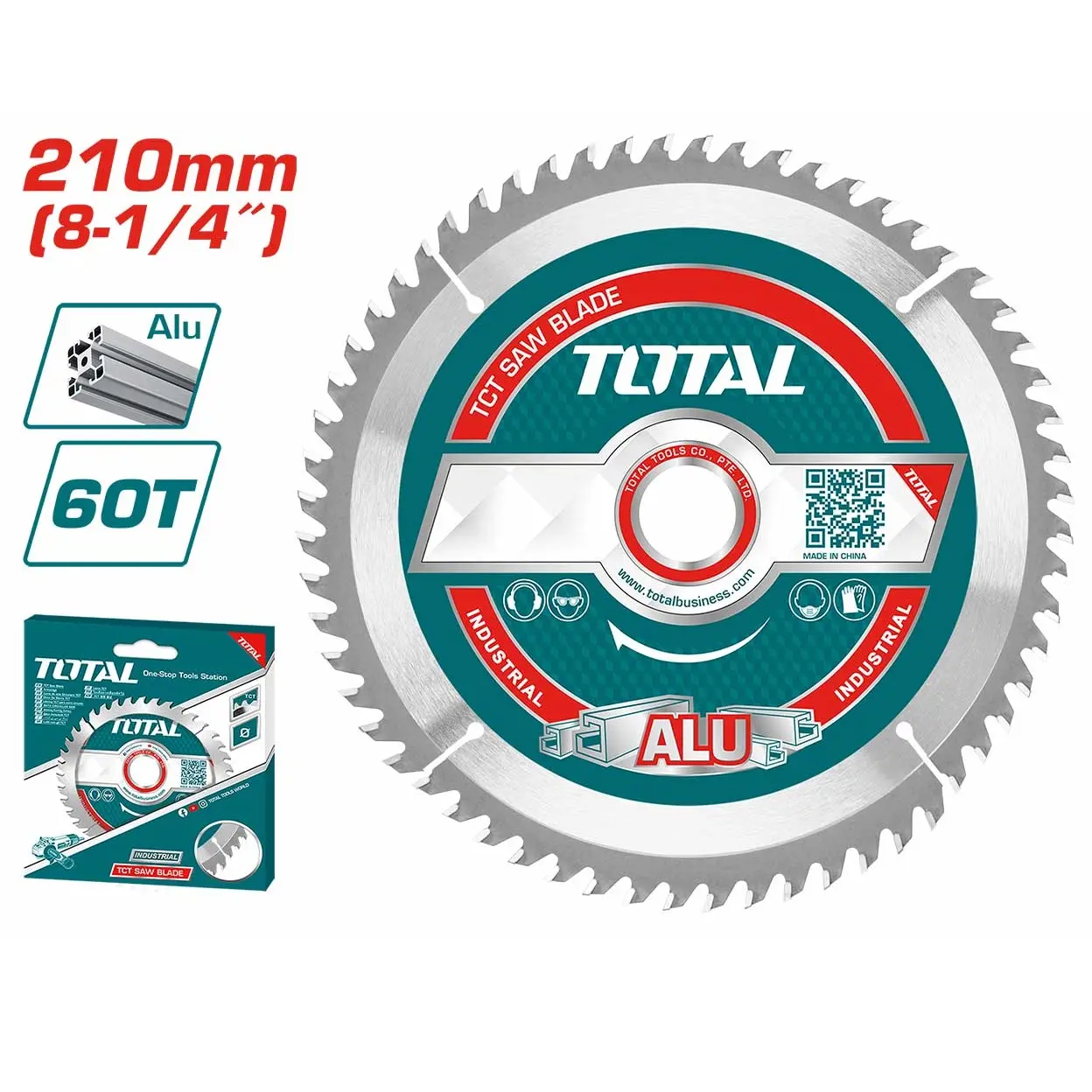 TCT saw blade for Aluminum 210mm TAC233523