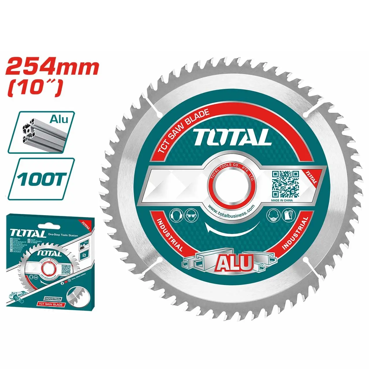 TCT saw blade for Aluminum 254mm TAC2337210