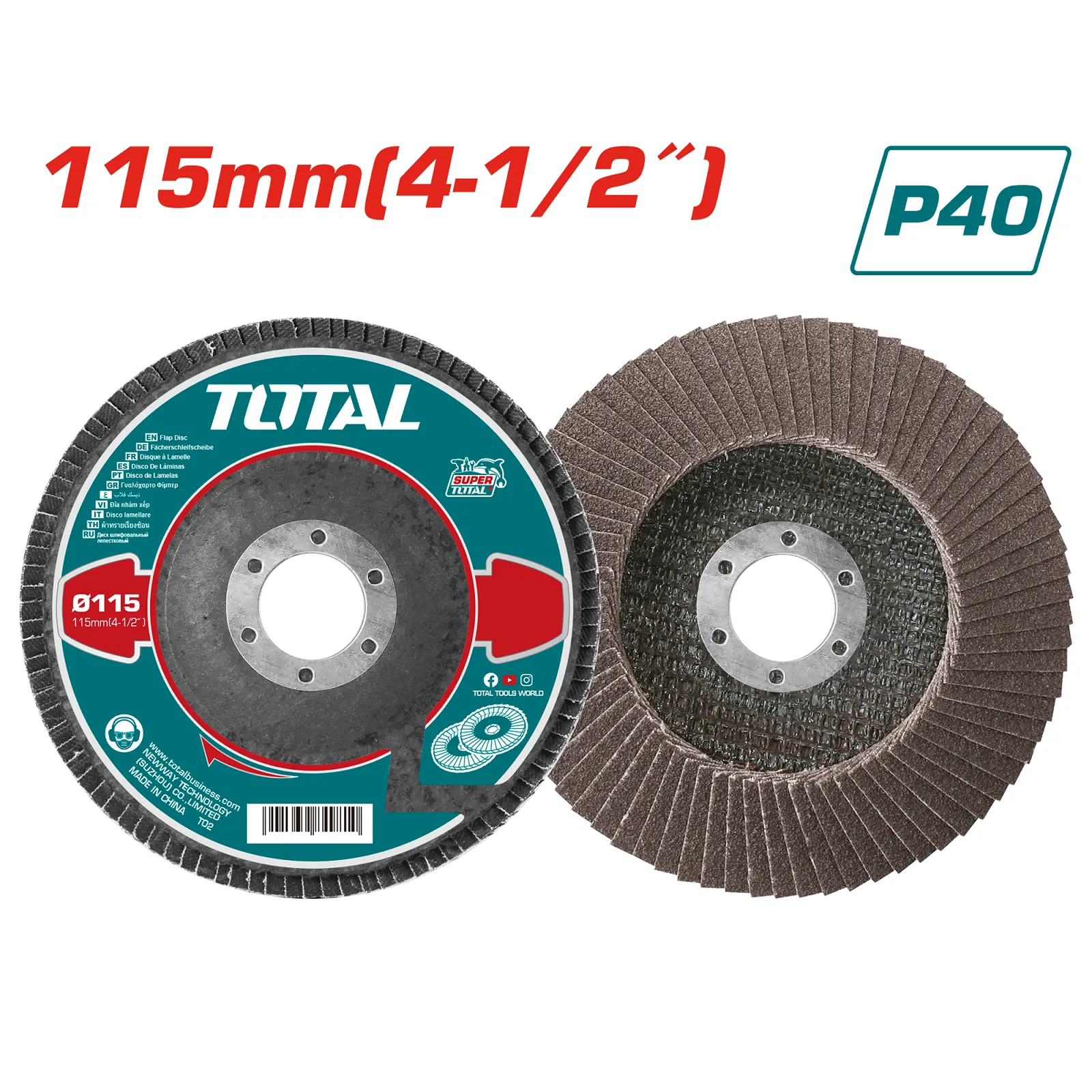 Flap disc P40 TAC631151