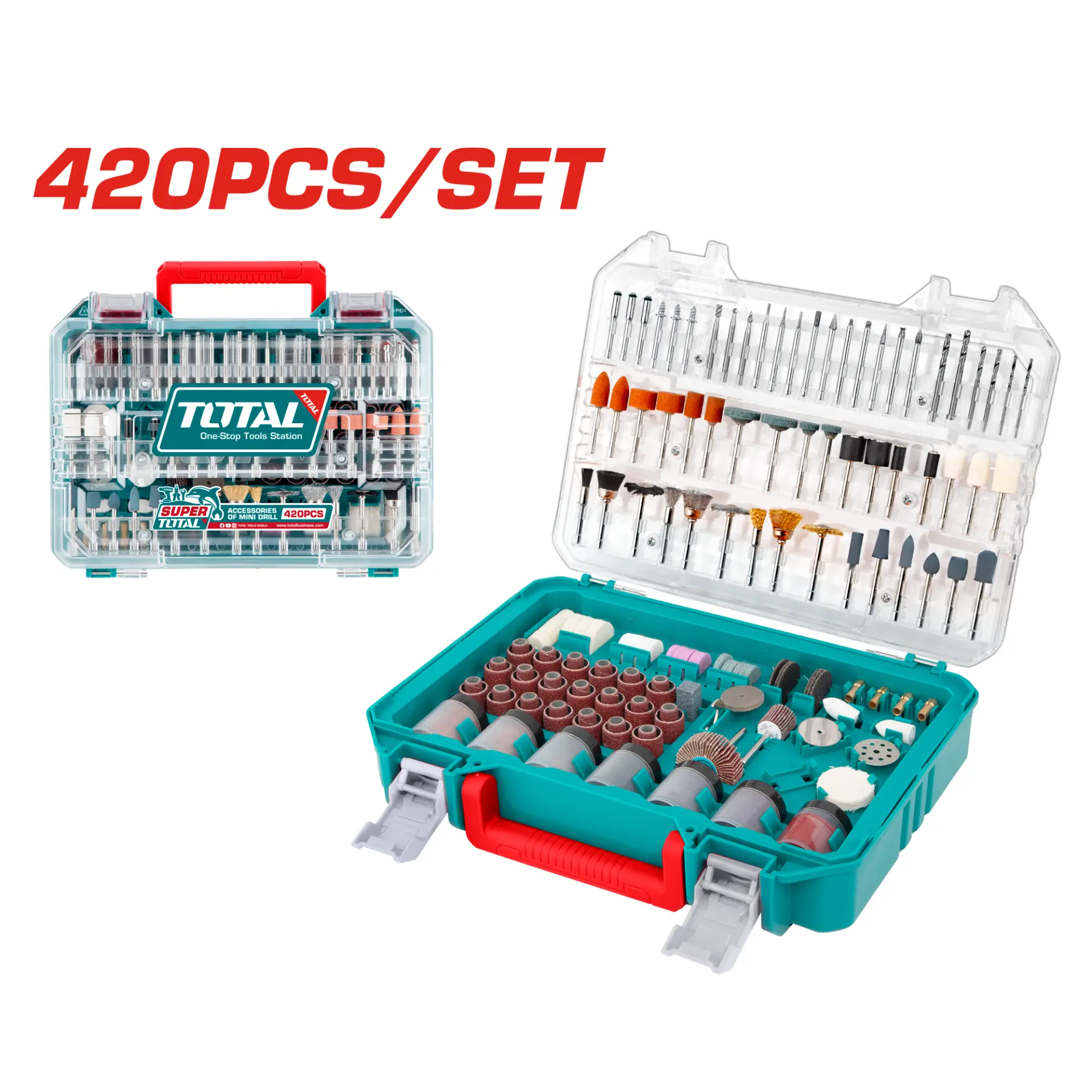 Accessories of mini drill 420pcs TAKMG4208