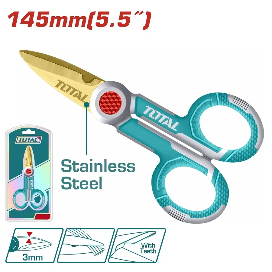 Electrician's scissors 145mm THT1155871