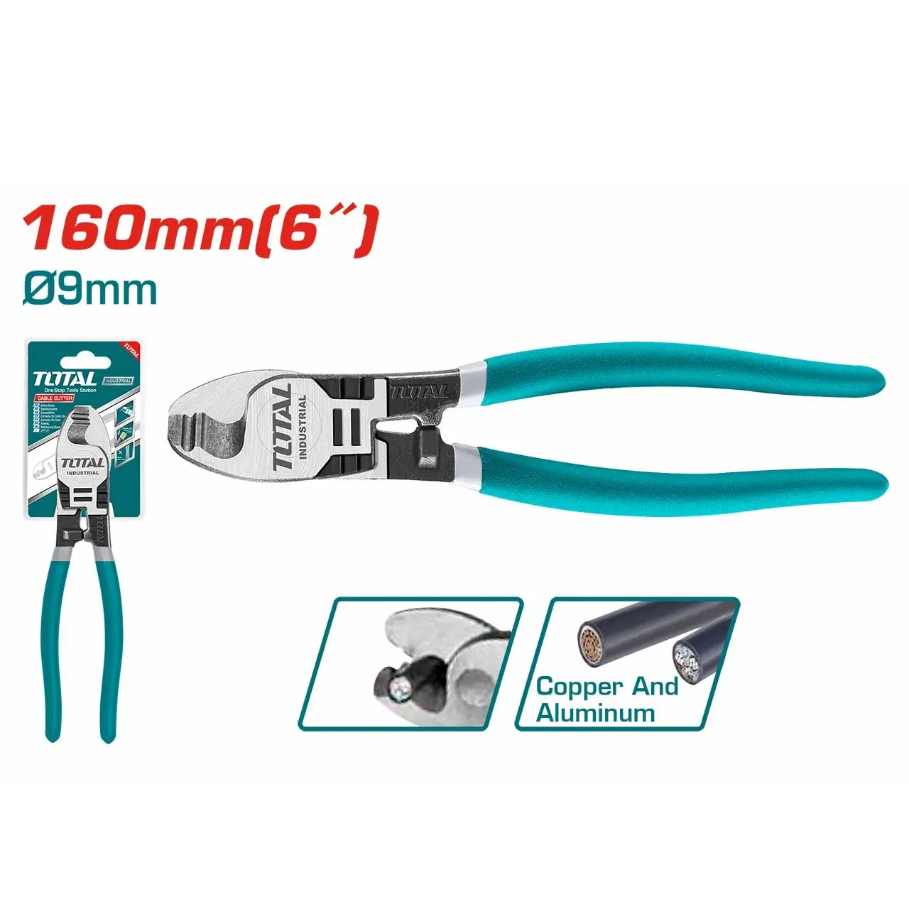 Cable cutter 160mm THT11561