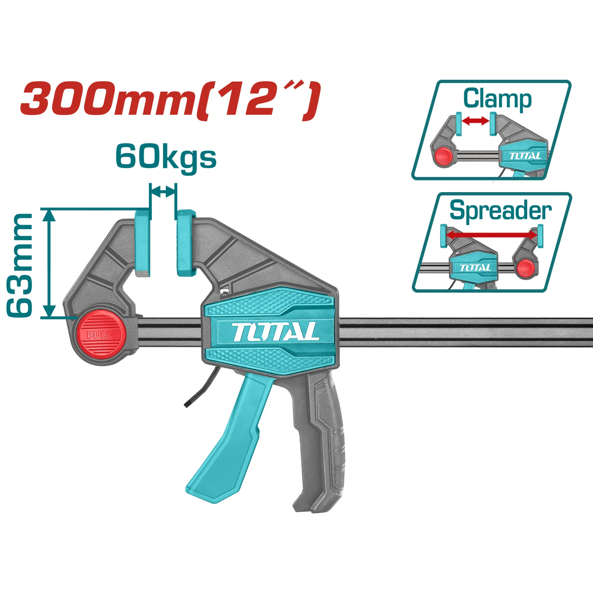 Quick bar clamps 12" THT1340602