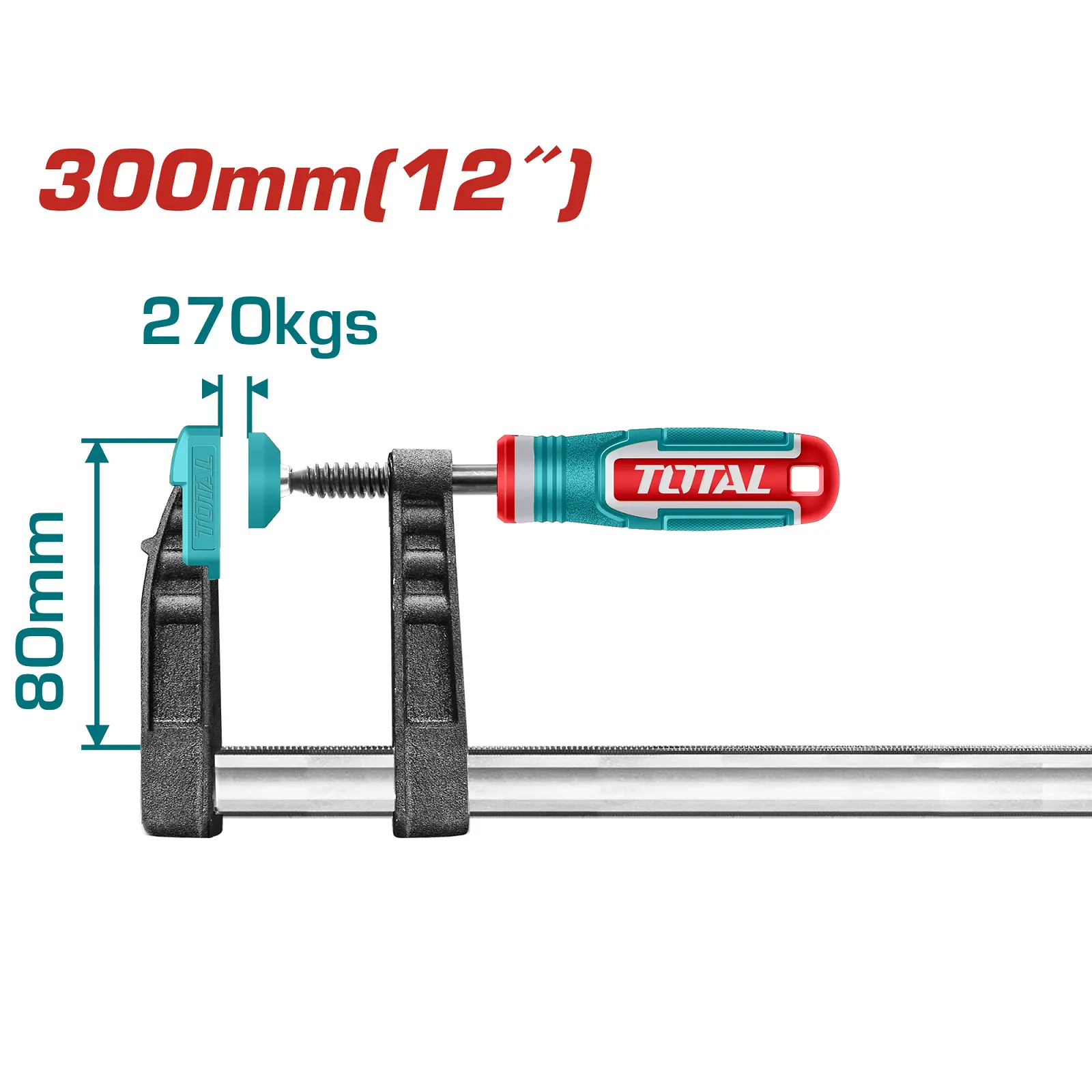 F clamp 80x300mm THT1320801