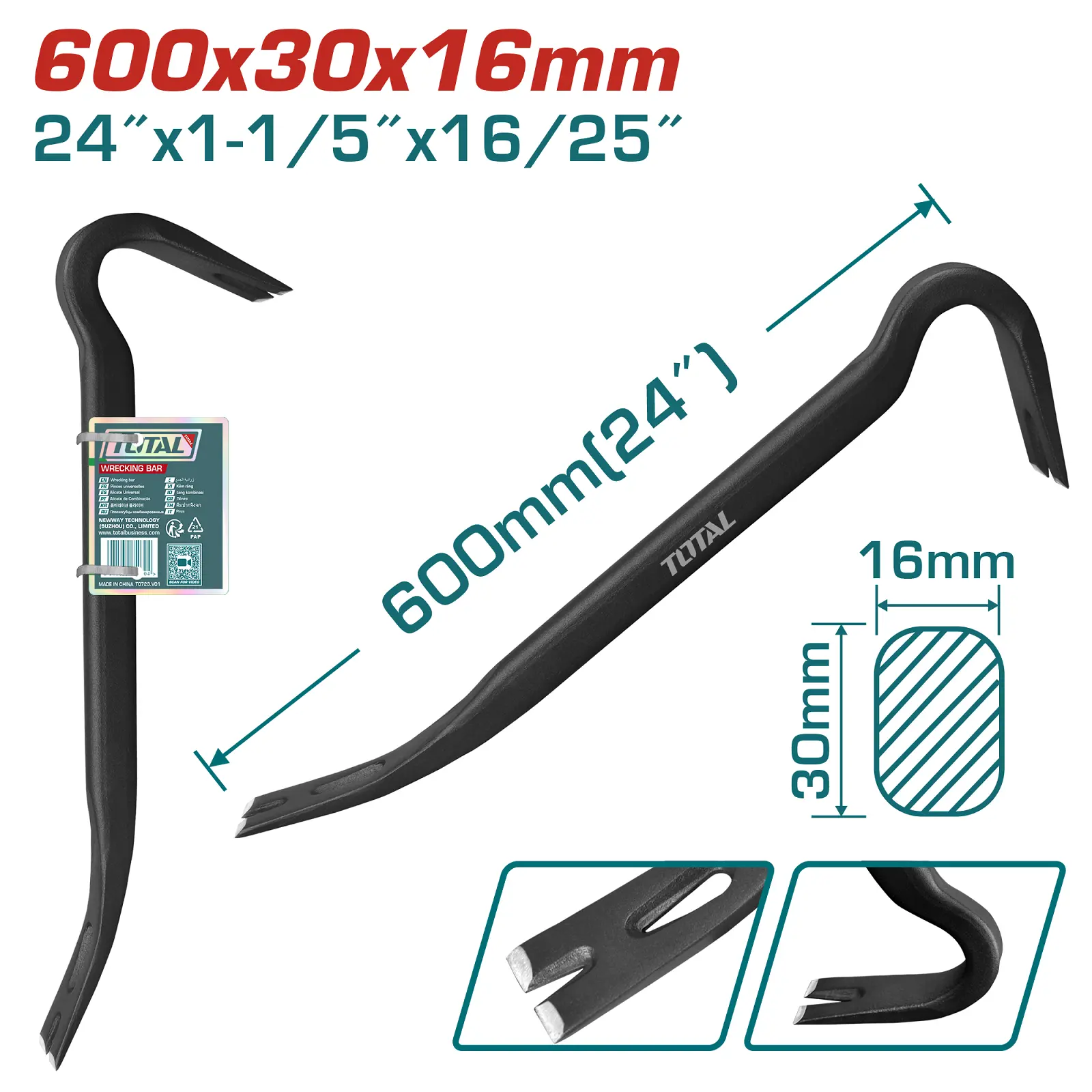 Wrecking Bar 24" THT431242