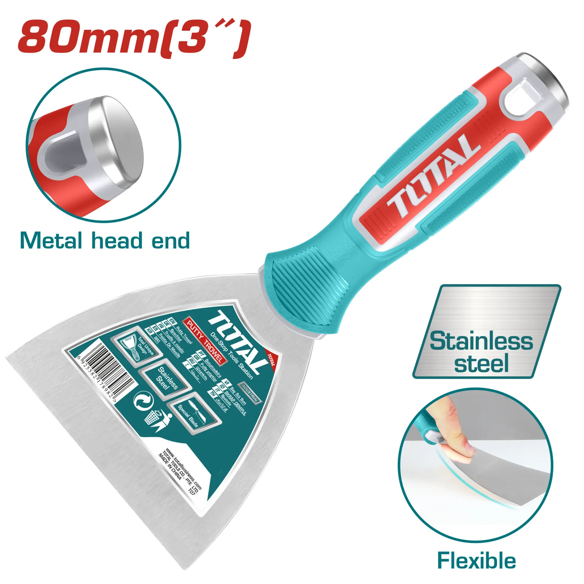 Putty trowel 80mm THT83806