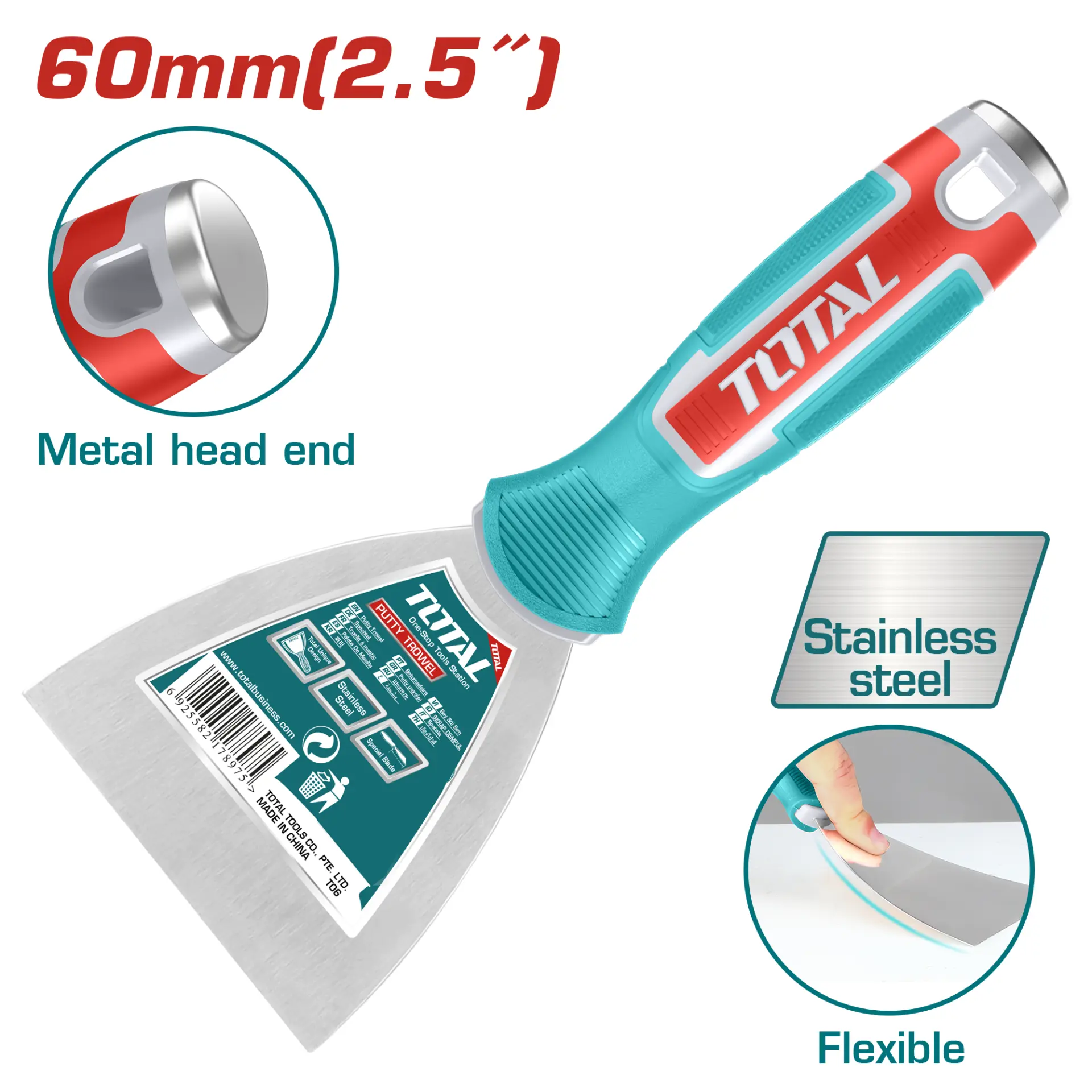 Putty trowel 60mm THT83606