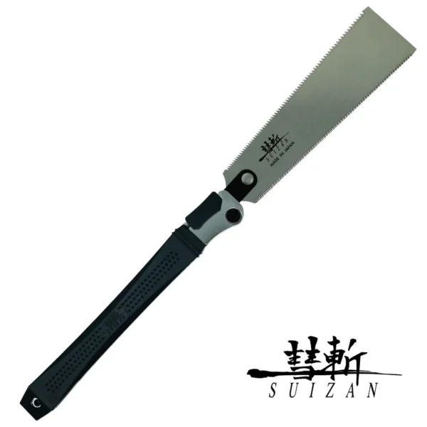 SUIZAN Japanese Double Edge Ryoba Folding Saw Pull Saw JS007