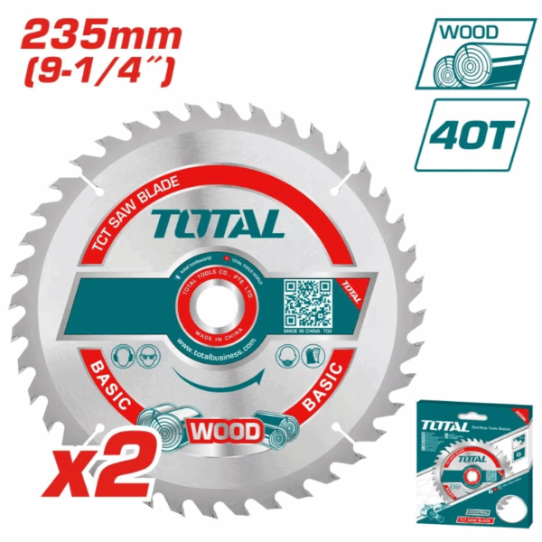 TCT saw blade 235mm 2pcs SET TAC2316252