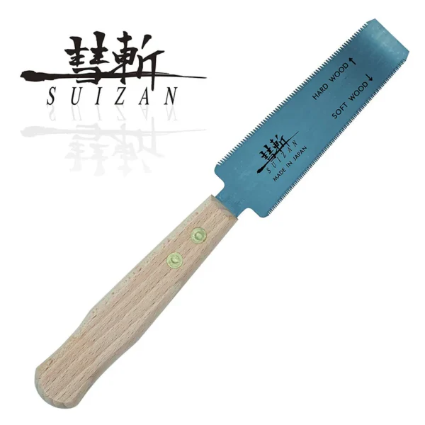 SUIZAN Japanese Flush Cut Trim Saw 5 Inch Hand Saw for Hardwood and Softwood JS011