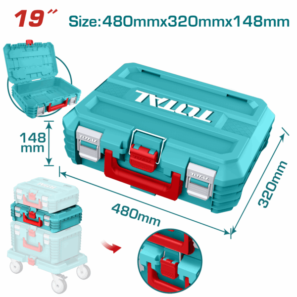 Stackable Tool Box 19" TPBXS102